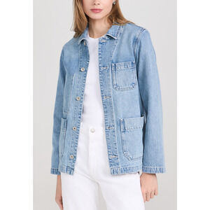 Alex Mill 'Britt' Blue Denim Work Jacket Size XS - NWT